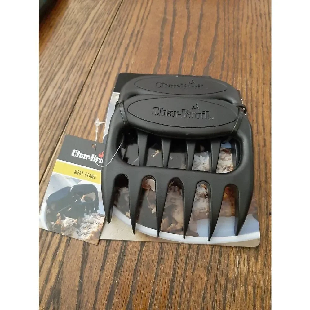 New BBQ Grilling Cooking Essentials Spatula Meat Claws Grill Brushes NWT